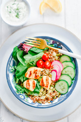 Halloumi Salad 