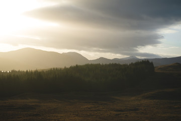 Sunrise over the Mountains