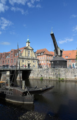 Alter Hafen in Lüneburg