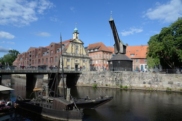 Alter Hafen in Lüneburg