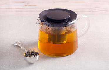 Herbal green tea