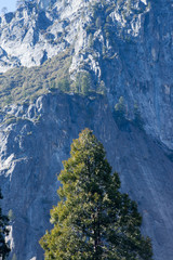 Rock mountains from Yosemite