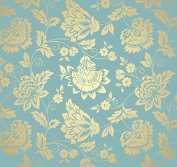 wedding card design, paisley floral pattern , India	