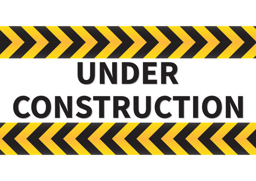 Under Construction Sign.