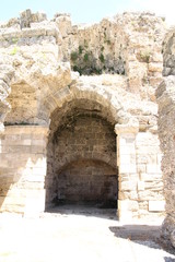Abandoned place in summer photographed with natural light