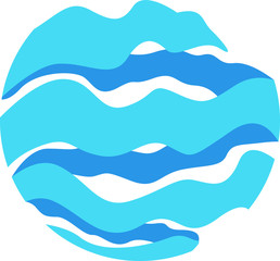 Vector Design of an Abstract Logo with a Circle Theme