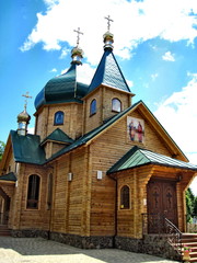 Fototapeta na wymiar church city Lutsk1