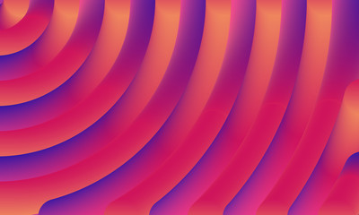 3D illustration of a blend geometry gradient. Suitable for your background design template