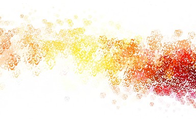 Light Orange vector texture with wry lines.