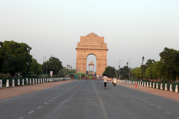 Fototapeta na wymiar india gate, new delhi india