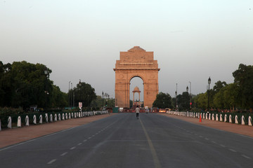 india gate, new delhi india
