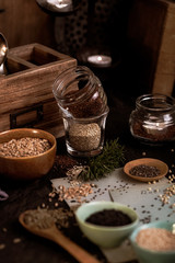 Pseudo-grain and old grain varieties in trend