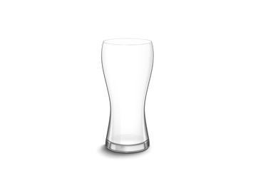 Glass goblet on a white background.Печать