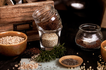 Pseudo-grain and old grain varieties in trend