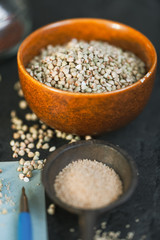 Pseudo-grain and old grain varieties in trend