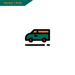 Transportation graphic icon. Pure vector. Modern and Minimalist.