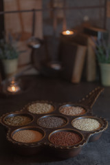 Pseudo-grain and old grain varieties in trend