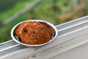 Parippu vada,  Dal fritters, Kerala Snacks popular deep fried hot and spicy tea time food. Traditional food for Ramadan, Eid, Iftar pary, Onam, Vishu. Local street food of India.