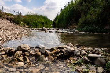 river in the mountains