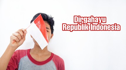 Independence Day of the Republic of Indonesia, the text in the image is translated safely...