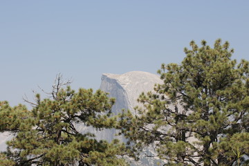 Views of Half Dome from Glacier Point Yosemite National Park