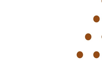 Light Red, Yellow vector pattern with polygonal style with circles.