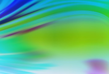 Light Blue, Green vector blurred bright template. Shining colored illustration in smart style. Elegant background for a brand book.