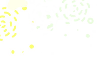 Light Green, Red vector background with abstract shapes.