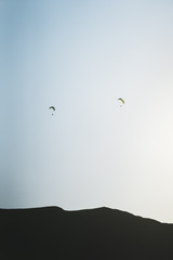 Paragliding in the Mountains