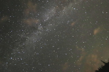 Obraz premium カナディアンロッキー、バンフナショナルパーク夜景