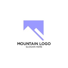simple mountain logo