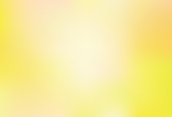 Light Yellow vector blurred and colored pattern.
