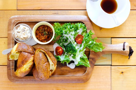健康的な朝食