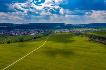 Die Donau aus der Luft - Landschaften entlang der Donau