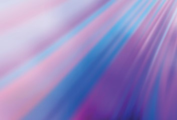 Light Purple, Pink vector blurred shine abstract texture.