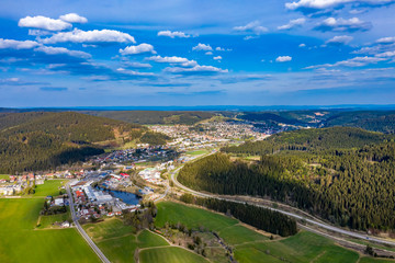 Titisee-Neustadt aus der Luft