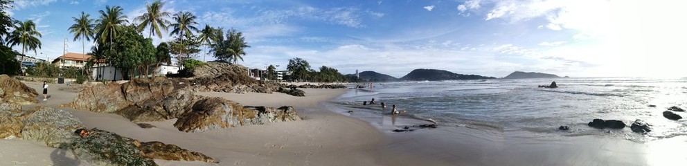 panorama of the sea
