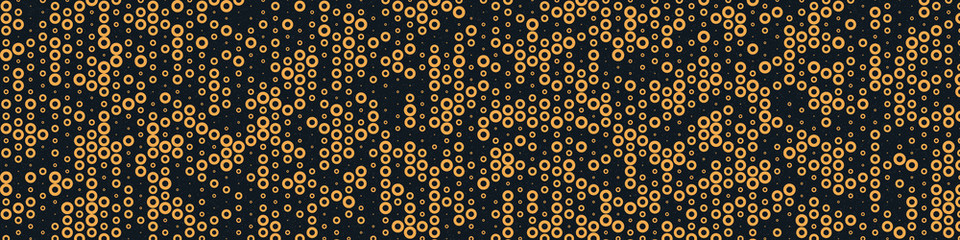Abstract Color Halftone Dots generative art background illustration