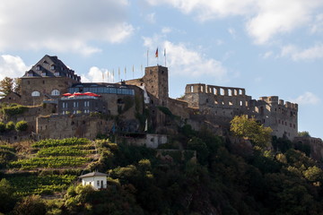 Fototapeta na wymiar Burg Rheinfels St. Goar