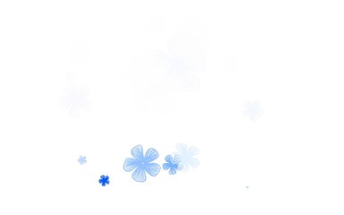 Light Gray vector elegant background with flowers.