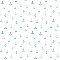 Hand drawn anchor pattern
