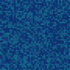 Abstract Color Halftone Dots generative art background illustration