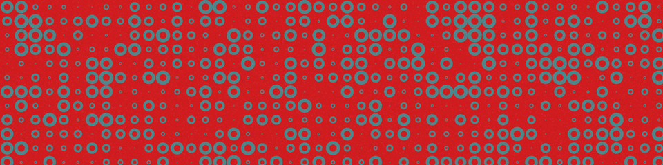 Abstract Color Halftone Dots generative art background illustration