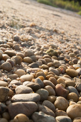 stones on the beach