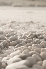 stones on the beach