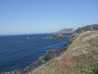 Fototapeta na wymiar view of the coast of crete