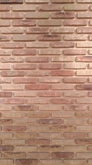 Modern decorative brickwork, reddish brick