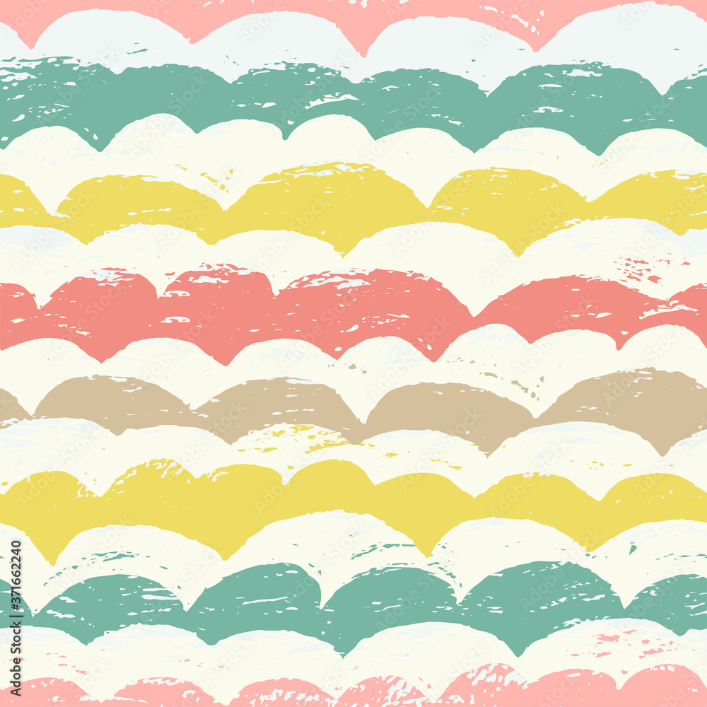Poster Seamless abstract color pattern