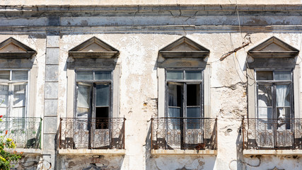Old abandoned house In Tavira, Portugal