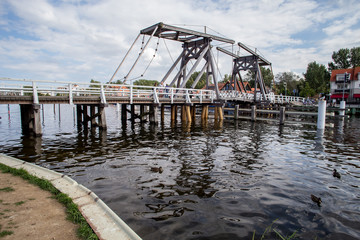 Wiecker Holzklappbrücke